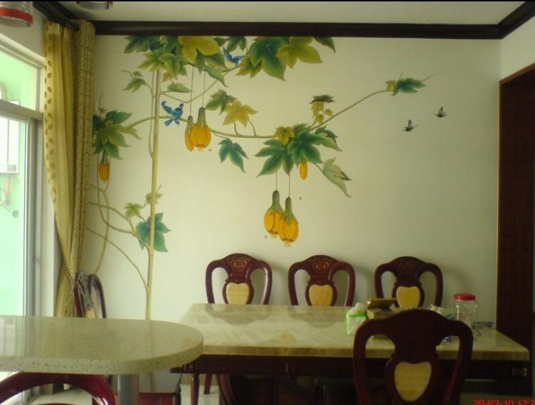 家装—餐厅彩绘